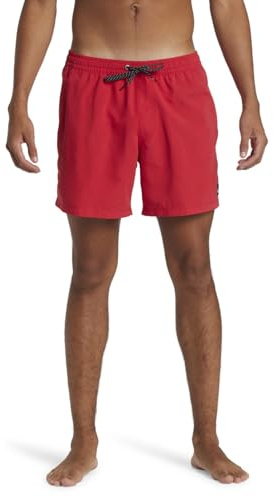 Quiksilver Everyday Solid Volley 15 - Schwimmshorts - Männer - M - Rot.