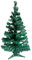AC - Árbol de Navidad, Abeto Artificial Verde, Estructura de plástico y Metal Revestido, Robusto y Duradero, fácil Montaje, 90 cm