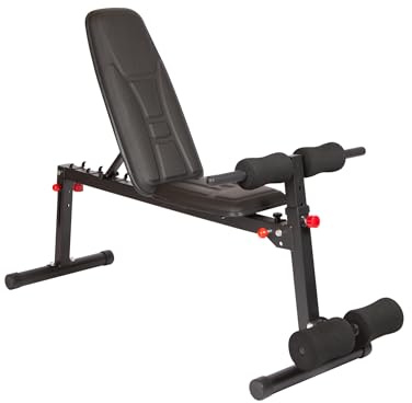 Leiv Multifunktionaler Krafttrainer - Kurzhantel-Trainingsstation mit verstellbaren Pulley-Armen, Rückenlehne und Curl-Pult - für vielseitige Workouts (Hantelbank (All-in-One 9+1))