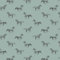 VmG-Store Baumwollstoff Meterware 140cm Breite Stoffe zum Nähen Nähstoff Kinderstoff für Kissen Babykleidung Kinderkleidung DIY (Pferde Galopp Grün Bb010)
