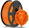 TECBEARS PLA Filament 1.75mm Orange, 1kg 3D Drucker Filament PLA, Filament 3d Druckmaterialien, Vakuumverpackung, Maßgenauigkeit +/- 0,02 mm, 1kg Spule (2,2lbs) PLA Filament für 3D Drucken