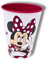 Stor Minnie Mouse Trinkbecher für Kinder BPA frei - Kinder Becher 260 ml für Kindergarten - Kindertrinkbecher – Tasse - Camping Becher - Baby Trinkbecher Plastik Kinderbecher wiederverwendbar