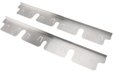 Herd-Seiten-Lücken, Verstellbare Edelstahl 35-70 Cm Wärmesicherer Herdlücken Guards Range Trim-Kit für Küche, Geschirrspüler Sicher