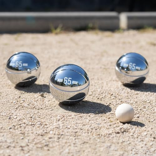 Wanapix | Juego de Petanca Personalizado| Regalo Original día del Padre/Abuelo/Cumpleaños/Aniversario| Incluye 3 Bolas y Bolsa | Grabado Directo | 100% Personalizado