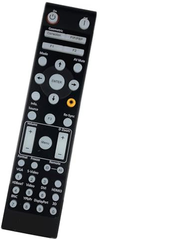 Fluxioxtna Projector Remote For EH515 X600 DH1017 EH415 EH515T BR3070 Projectors Streamlined Navigation Long Time Use