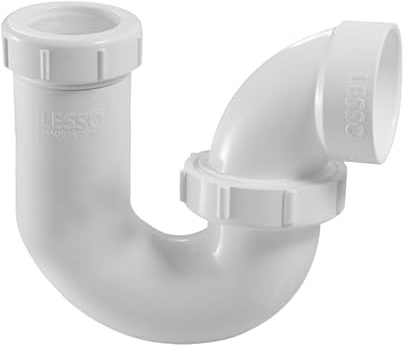 LESSO P Trap PVC 1.5 to 1-1/4 Inch