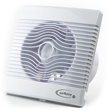 Premium Kitchen Bathroom Wall High Flow Extractor Fan 150mm with Pull Cord by Airroxy