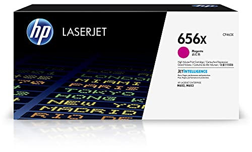 HP 656X (CF463X) Magenta Original Toner mit hoher Reichweite für HP Color LaserJet Enterprise M652, M653, XL