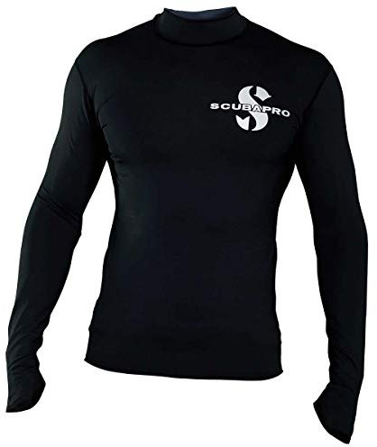 SCUBAPRO Swim Rash Guard Langarm Herren Slim Fit UV-Shirt Collection 2017 (L)