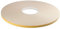 JCP, Rotolo di nastro biadesivo in schiuma, 1 mm x 10 mm x 50 m, per sicurezza, vetri, finiture e creazioni artistiche, bianco