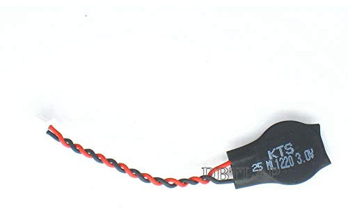 DBTLAP 1PCS Compatible para Japan KTS ML1220 Cuaderno Backup Memory Batería ml1220 with Cable Plug