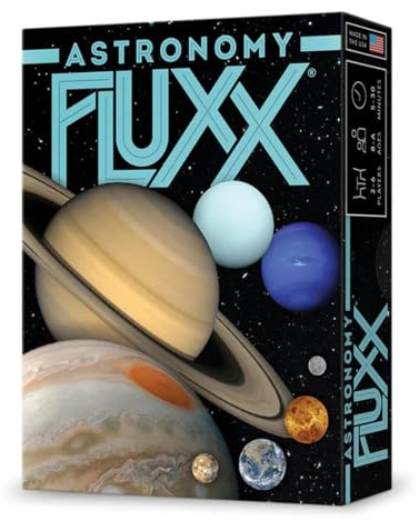 Looney Labs , Astronomy Fluxx , Board Game , Ages 8+ , 2-6 Players , 5-30 Minutes Playing Time
