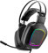 NITHO TITAN PRO Cuffie Gaming per PC/PS4/PS5, Cuffie da Gioco con Surround Sound 7.1, Driver da 50mm, ‎Jack USB 3.5 mm, Microfono Cardioide - Nero