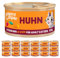 Edgard & Cooper Nassfutter für Katzen, (Huhn, 85g x 18), Katzenfutter nass in Sauce ohne Zucker und Getreidefrei, voll von frischem Fleisch, für sterilisierte und aktive Katzen, natürlichen Zutaten