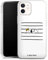 Slim Case extra dünn kompatibel mit Apple iPhone 12 mini Silikon Handyhülle transparent Hülle Snoopy Peanuts Hund