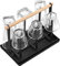 Portabotella Soporte para Vasos y Escurridor de 6 Botellas - Accesorios de Cocina para Tazas