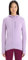 Icebreaker Merino Quantum III Damen-Kapuzenpullover, langärmelig, Wolle, mit Reißverschluss, Purple Gaze/Go Berry, L