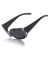 SIPHEW Polarisierte Sonnenbrille Damen Übergroße klassische Brille mit 400 UV-Schutz