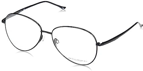 Donna Karan Unisex DO1002 43957 Sunglasses, 001 Black, 55