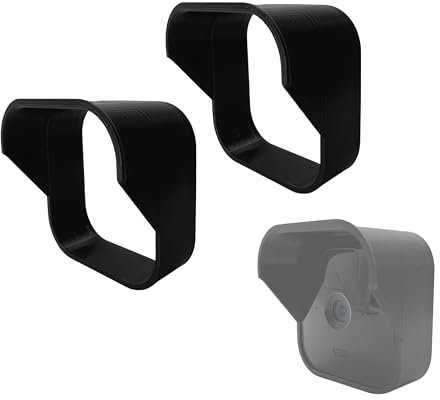 3DHerb Rain Cover for Blink Outdoor Camera Cover Surveillance Camera Protection – Maximum Protection from Moisture and Sun – Set of 2