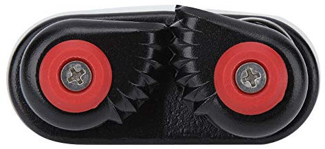 Boot Schotklemme, Schwarze Aluminiumlegierung, kajak anker,Seilschnallenhalter, Ankernockenklampe Für Kajak-Yacht-Bootszubehör