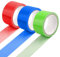 3 Rollen Panzertape, Panzerband Extra Stark, Klebeband Farbig, Gewebeband Bunt, 10m X 50mm Duct Tape, Reparaturband für Reparaturen Industrielle, Gewebeklebeband für Kunsthandwerk Farbcodierung Diy