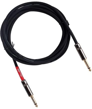 BESTonZON Audio Cable Guitar Noise Reduction Bass Cable for Piano Drum Electric Guitar Oa09