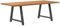 vidaXL Esstisch Hellbraun 220x100x74 cm Massivholz Eiche Rechteckig, Küchentisch, Restauranttisch, Tisch Restaurant, Esszimmertisch, Bistrotisch