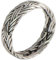 Ring 925, Vintage Ringe Men Silber Vintage Geflochtener Kettenring Geschenk Ringe für Männer Größe 60 (19.1)