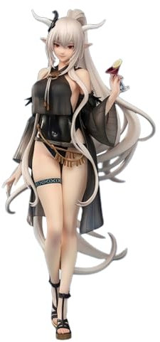 Acfigure Angelina Ajimu y Lancelot/Eureka Figura de personaje de anime en caja, figuras de traje de baño de pie, modelo de juguete para decoración del hogar y regalo coleccionable (Lancelot 19,5 cm)