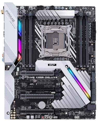 Placa Base Fit For ASUS Prime X299-DELUXE Placa Base Intel X299 Socket 2066 128GB DDR4 M.2 Soporte Core I9-10940 I9-7920 I7-9800 CPU