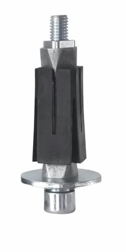 der ROLLENDE SHOP Expander für Apparaterollen 11 mm, Apparaterollen für Vierkantrohr 21,5-24 mm, ELEKTRONISCHES KABEL, Schwarz/Silber