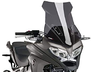 Puig 7626N Touring Windscreen improved wind protection, Black