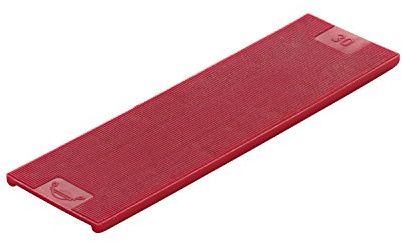 Roto/Gluske Verglasungsklotz GLAS-TEC GL-IB| 100x48x3mm| Farbe rot| 500 Stück