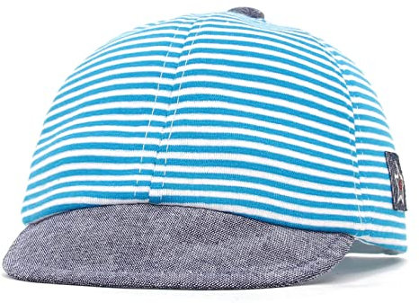 Cloud Kids Basecap Kappe Baby Schirmmütze Sonnenhut Kleinkind Baseball Cap Sommer Kopfumfang 46-50cm Blau