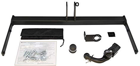 Anhängerkupplung für VW Golf 5 V Golf 6 VI 1K abnehmbar mit fahrzeugspezifischem E-Satz 13-polig