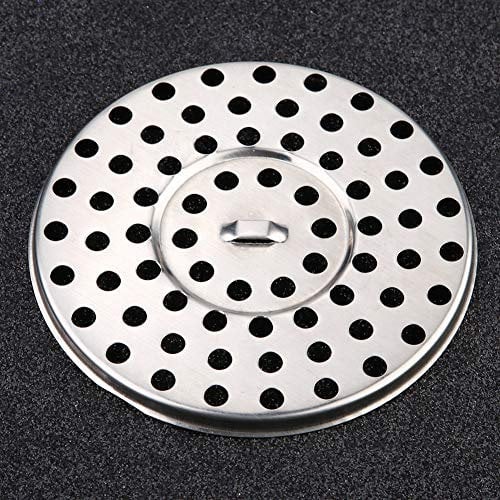 Griglia di Scarico per Doccia Coperchio di Ricambio Coperchio a Scatto Scarico per Pavimento Scarico per Pavimento Premium in Acciaio Inox per Bagno, Balcone