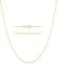 KISPER 24k Gold Cable Link Chain Necklace – Thin, Dainty, Gold Plated Stainless Steel Jewelry for Women & Men with Spring Ring Clasp, 22