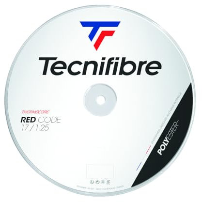 Tecnifibre Unisex – Erwachsene Rolle 200M PRO REDCODE 1.25 Tennissaiten, Rot, Einheitsgröße
