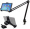 K&M 19790 Tablet Stativ-Halter + keepdrum MS138 Gelenkarm-Stativ