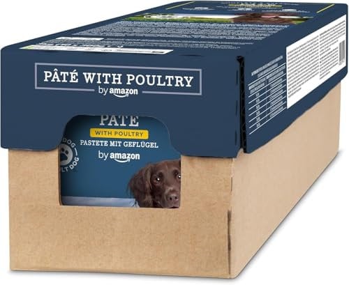 by Amazon Hundefutter, nass, Pastete mit Geflügel, 300 g, 10 Stück (zuvor Lifelong)