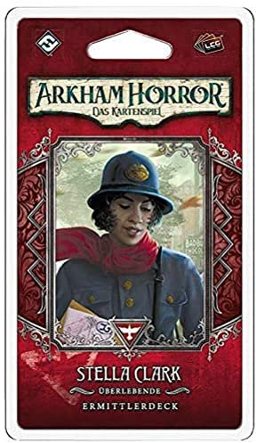 Fantasy Flight Games, Arkham Horror: LCG – Stella Clark, Erweiterung, Expertenspiel, Kartenspiel, 1-4 Spieler, Ab 14+ Jahren, 45+ Minuten, Deutsch, Mehrfarbig, Bunt