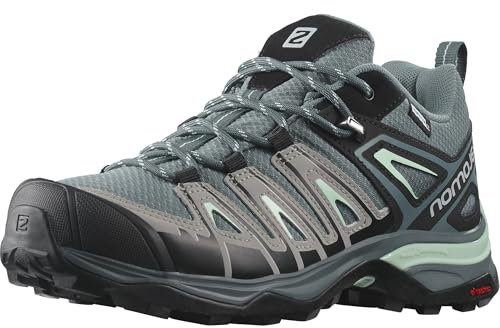 Salomon X Ultra Pioneer ClimaSalomon Waterproof Damen Wanderschuhe, Alle Wetterbedingungen, Sicherer Fußhalt, Stabil und gedämpft, Stormy Weather, 39 1/3