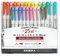 Zebra Pen Mildliner 79125 Pinselstift, Pinsel- und Spitzenspitzen, verschiedene Tintenfarben, 25er-Pack, mehrfarbig
