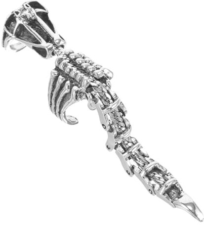 Holibanna Halloween-Zubehör Kn?chelgelenk Vollfinger Gothische Ringe Kn?chelringe Retro Punkringe Vintage Jewelry Party Cosplay Kostümdekoration für M?nner Knöchelringe Vollfinger