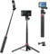146cm Selfie Stick Stativ Kamera Action Kamera, ULANZI MT-71 Ausziehbar Selfie Stick Stativ Kompatible mit One XR/RS/GO 2 DJI Action