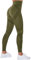 Yunafit Leggings Cleo Kompressionshose Damen für Sport,Gym - High Waist Booty Scrunch Butt Yoga Hosen Schwarz