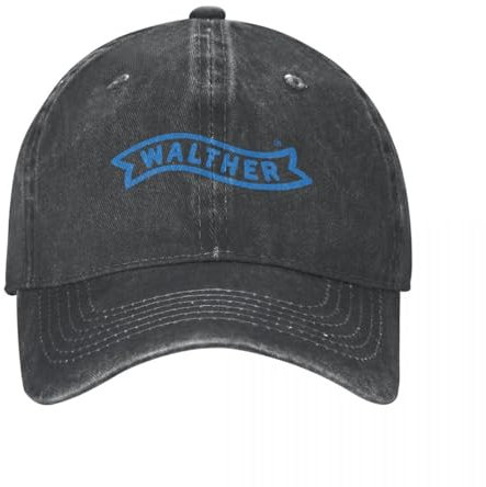 YUONME Baseballmütze Walther Baseballkappen Vintage Distressed Denim Snapback Cap Stil Outdoor All Seasons Reisehüte Kappe Geschenk