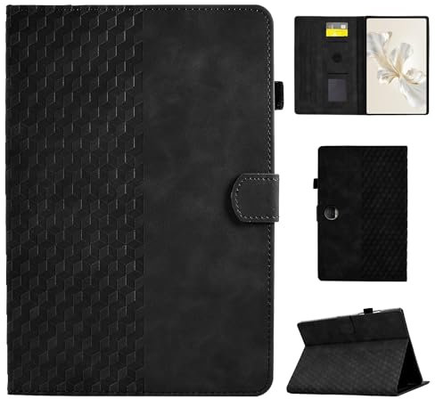 CASAFUNY Custodia Cover per Honor Pad 9 12.1 Pollici 2023 Custodia Protettiva Magnetica Cover Tablet Ultra Sottile con Funzione Supporto per Honor Pad 9 2023, Nero