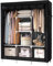 MAGIC SELECT Armario de Tela Portátil, Guardarropa para Almacenamiento, Armario de Ropa, Ropero portátil Impermeable, Armario Organizador Textil para Hogar, Dormitorio y Salón. (150 x 170 x 45 cm)